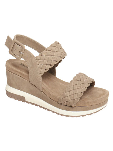 Taupe wedge