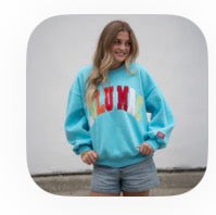 Preorder. Lulu Mac sweatshirts (sorry about blurry pic)