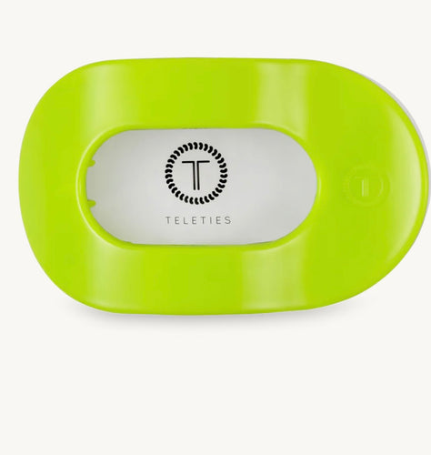 Summer brights neon green hair clip