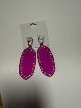 Fuchsia earrings/bling  and perfect for the summer.