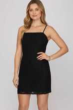SLEEVELESS LACE TUBE DRESS-great fit 🎓