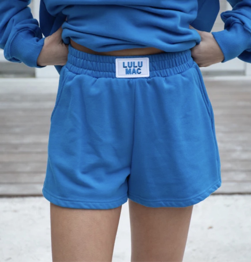 Lulu Mac bright blue shorts