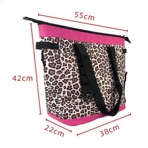 Leopard /pink cooler