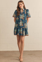 Teal dress -beautiful