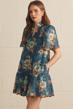 Teal dress -beautiful