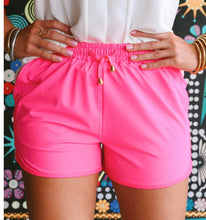 Hot pink shorts