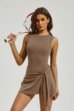 Mocha dress skort