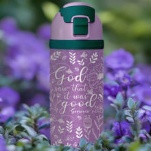 24 oz Flip Top Bottle It Was Good Glitter