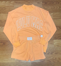 Lulu Mac shorts- orange/peachy color