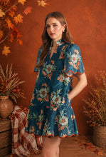 Teal dress -beautiful