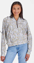 Camo simply southern half zip pullover
