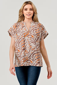 Animal Print top