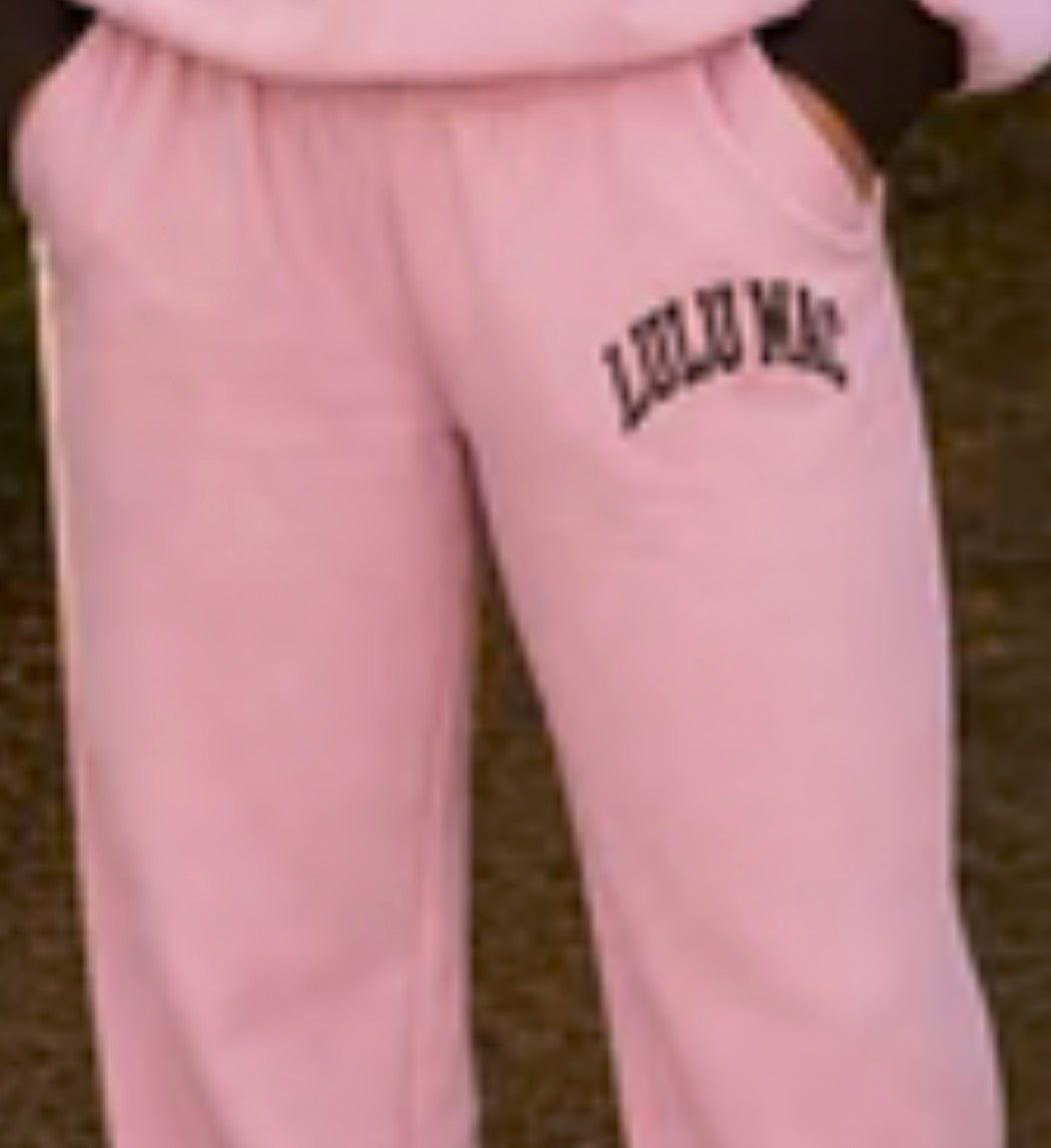 Lulu Mac pink brown pants only