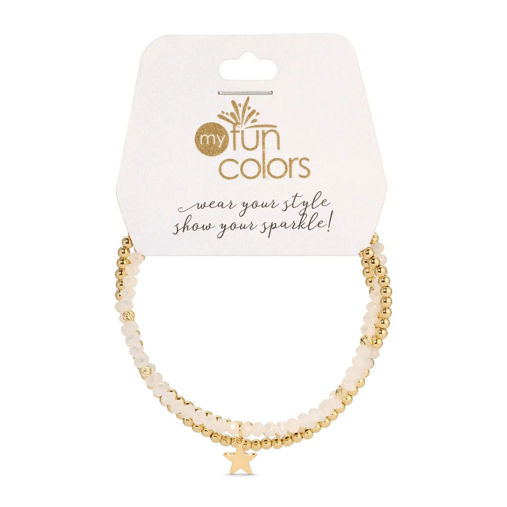 Petite Crystal Stretch Bead Bracelets