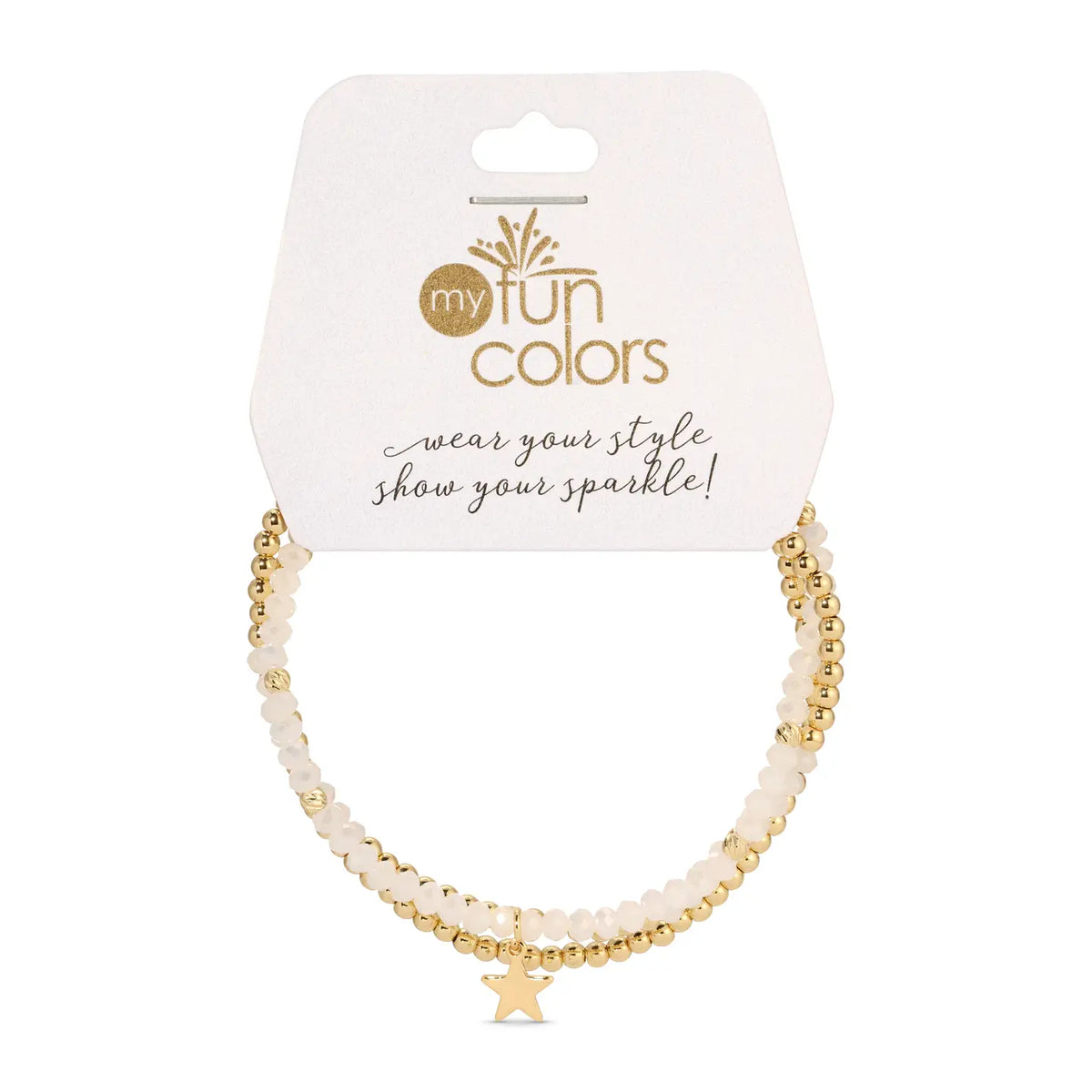 Petite Crystal Stretch Bead Bracelets