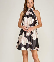 Satin flower dress