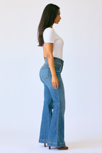 Judy blue high waist petite flare tummy control jeans