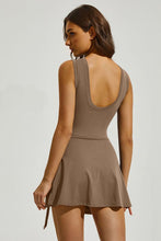 Mocha dress skort