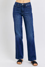 TUMMY CONTROL HIGH RISE CROP STRAIGHT JEANS-Judy blue