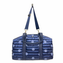 Weekender Duffel Bag | Black Polkadot