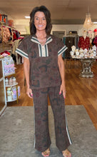 Brown fall 2-piece set