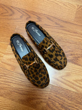 Leopard slip on shoes
