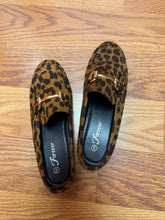 Leopard slip on shoes