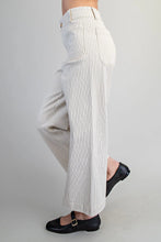 Off white stripe straight leg  pants