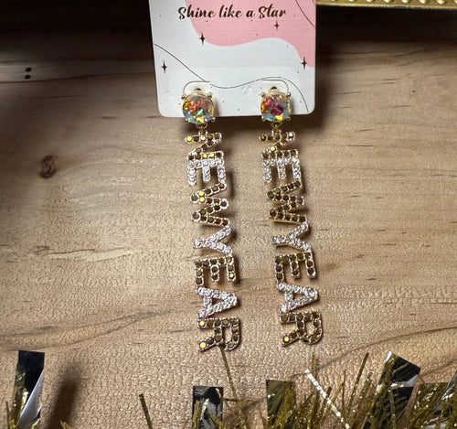 New Year earrings