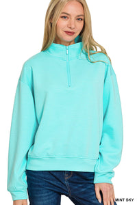Scuba Half Zip Pullover Sweatshirts