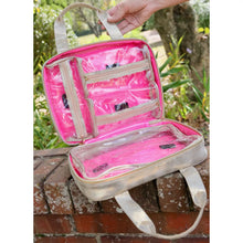 Large make up Case Champagne Pop-toiletry bag