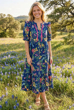 Floral midi dress