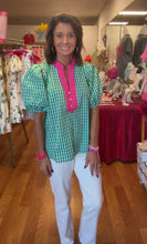 Gingham top