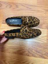 Leopard slip on shoes