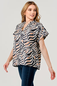 Animal Print top