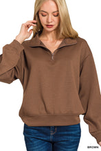 Scuba Half Zip Pullover Sweatshirts