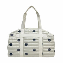 Weekender Duffel Bag | Black Polkadot