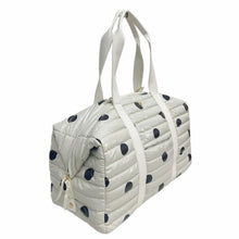 Weekender Duffel Bag | Black Polkadot
