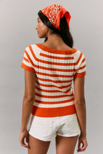 Short Sleeve Knit Sweater Top