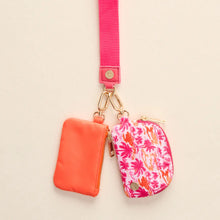 Dynamic Duo Pouch Wristlet-Paradise Palms