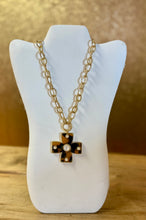 Large cross necklace -large