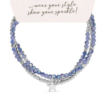 Petite Crystal Stretch Bead Bracelets