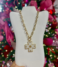 Large cross necklace -large