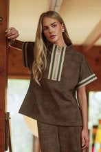 Brown fall 2-piece set