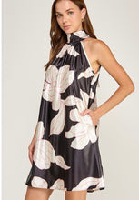 Satin flower dress