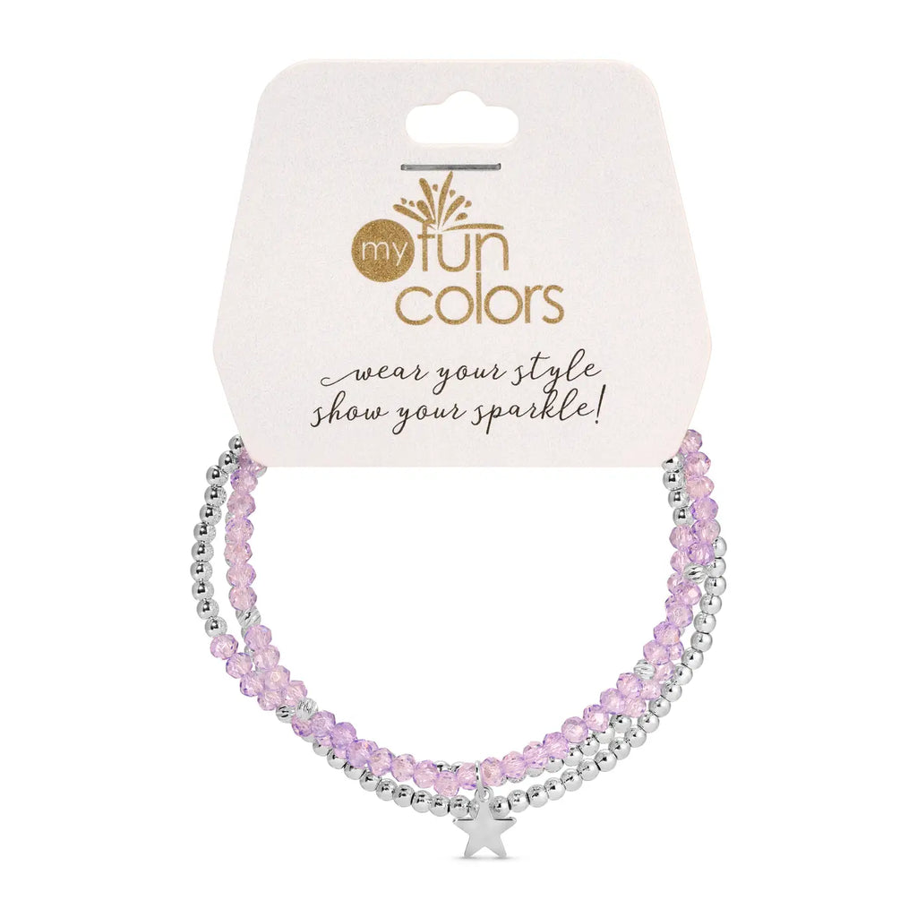 Petite Crystal Stretch Bead Bracelets