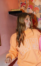 Preorder. Lulu Mac orange mockneck sweatshirt