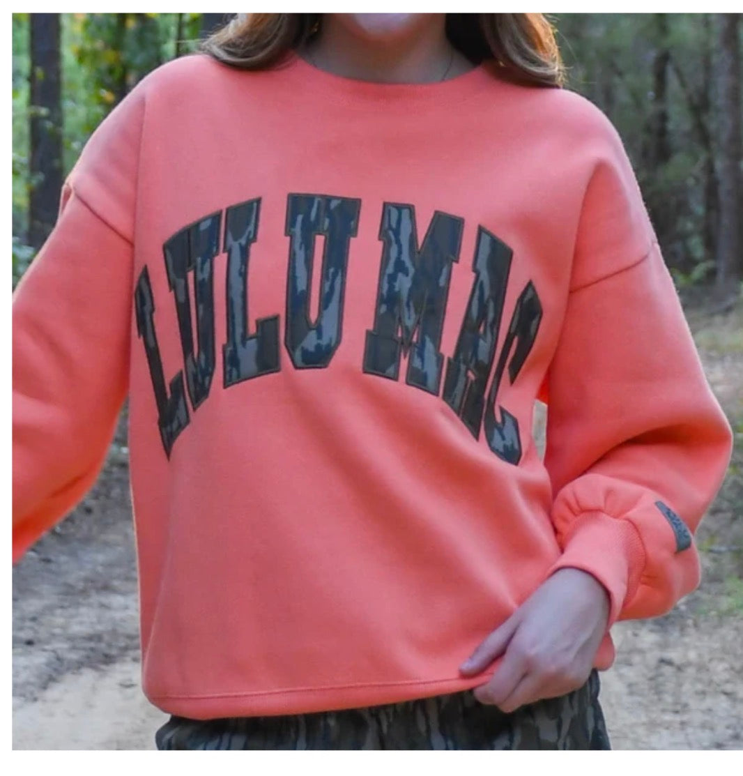 Adult!!!  Lulu Mac ‼️adult and youth‼️ orange bottomland sweatshirt only youth and adult
