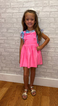 Faux suede pinafore dress