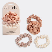 Satin Scrunchies 3pc Set